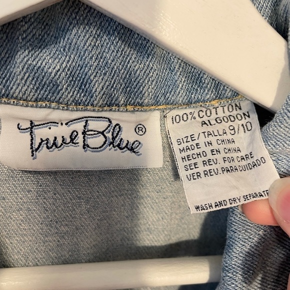 Vintage Denim Distressed Romper - Picture 9 of 13